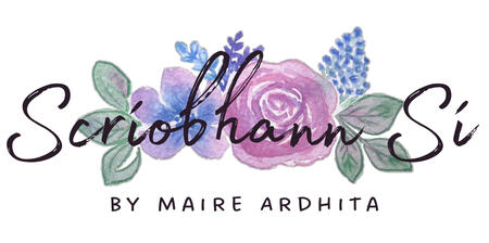 a logo of Scriobhann Si by Maire Ardhita